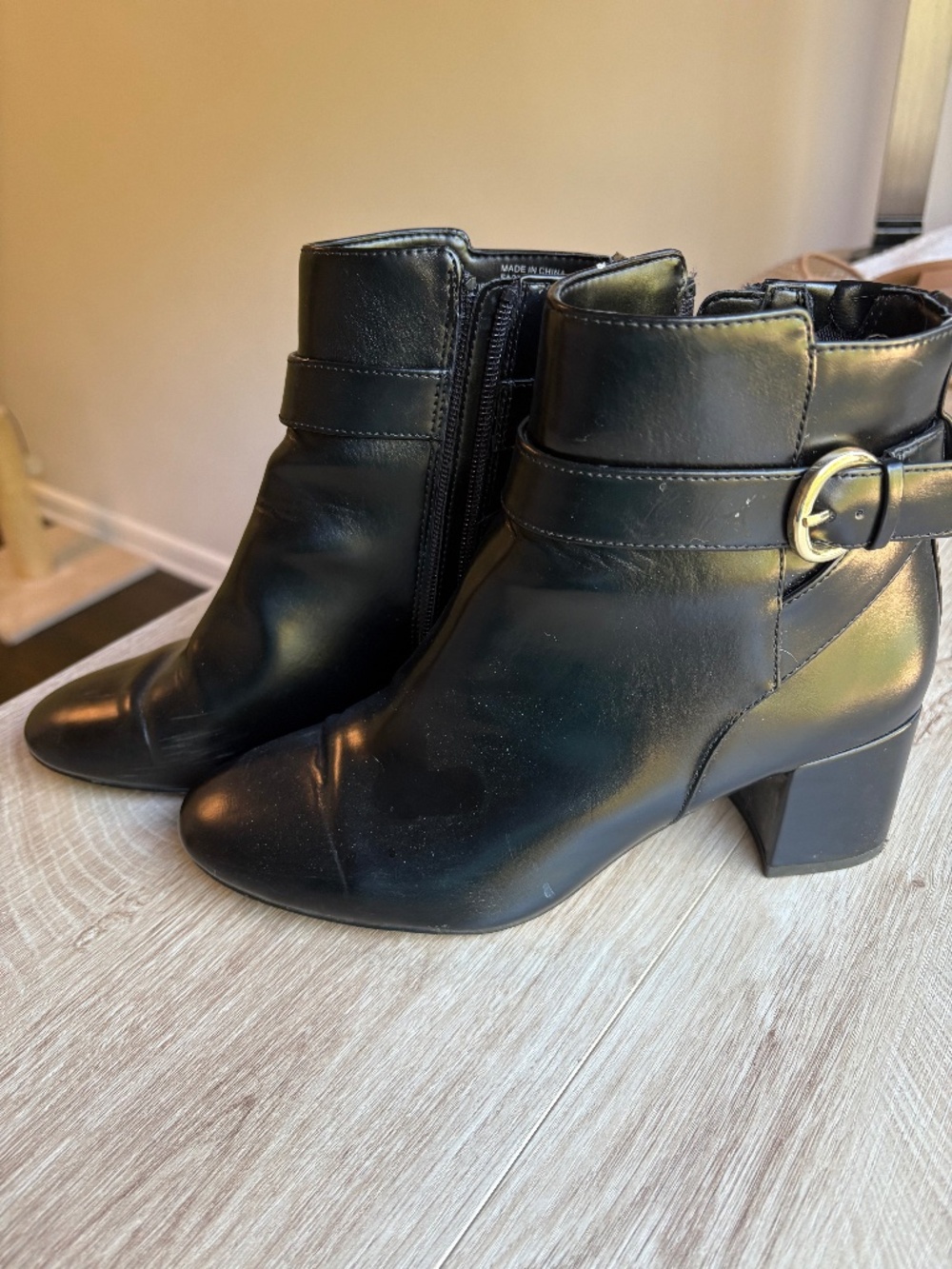 J. Crew Black Ankle Boots